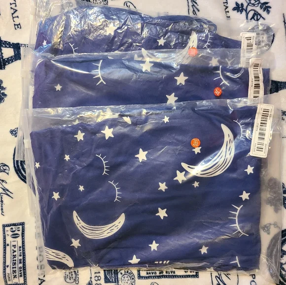 Ramadan Star & Moon Print Ruffle Hem Cami Nightdress NIP - Picture 3 of 5